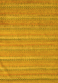 Southwestern Yellow Country Rug, abs5382yw