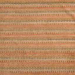 Square Machine Washable Abstract Orange Rug, wshabs5382