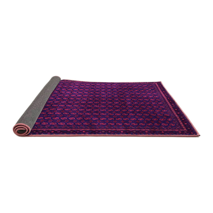 Sideview of Abstract Pink Modern Rug, abs5383pnk