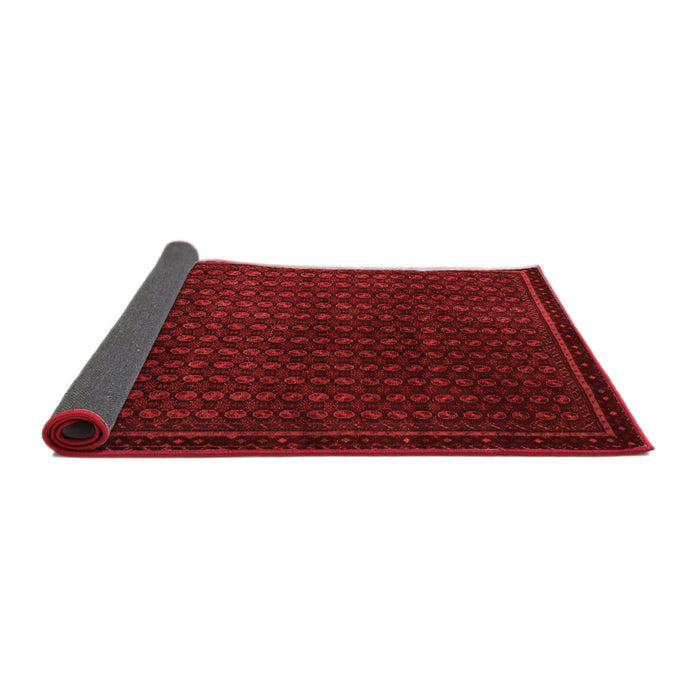Abstract Red Modern Area Rugs