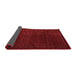 Abstract Red Modern Area Rugs