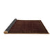 Sideview of Abstract Brown Modern Rug, abs5383brn