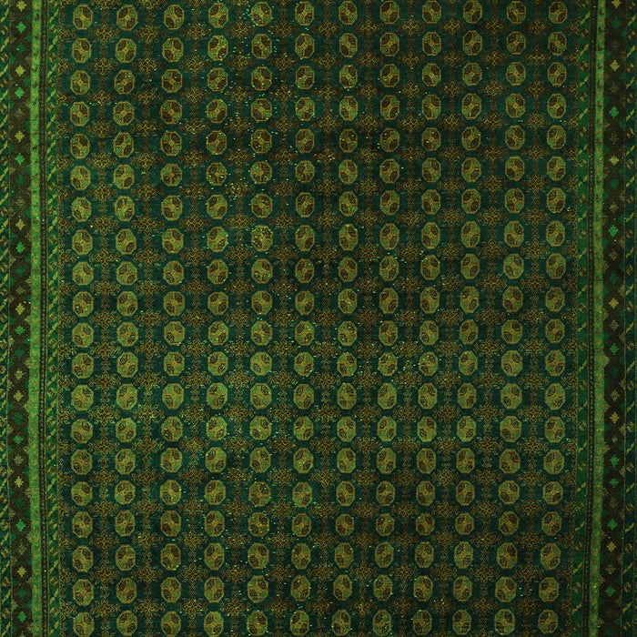 Machine Washable Abstract Green Modern Area Rugs, wshabs5383grn