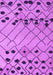 Abstract Purple Modern Rug, abs5384pur