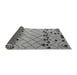 Sideview of Abstract Gray Modern Rug, abs5384gry