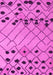 Machine Washable Abstract Pink Modern Rug, wshabs5384pnk