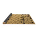 Sideview of Abstract Brown Modern Rug, abs5384brn