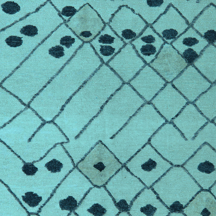 Abstract Light Blue Modern Rug, abs5384lblu