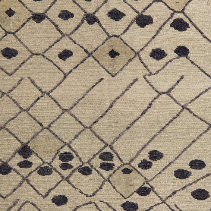 Machine Washable Abstract Brown Sugar Brown Rug, wshabs5384