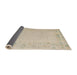 Sideview of Abstract Light French Beige Brown Solid Rug, abs5385