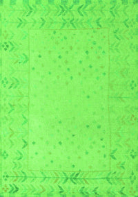 Solid Green Modern Rug, abs5385grn