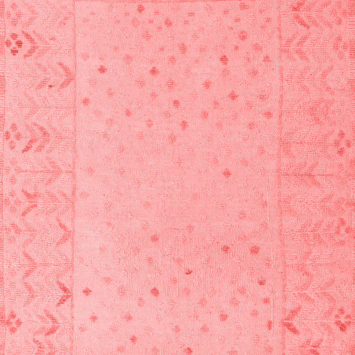 Machine Washable Solid Red Modern Rug, wshabs5385red