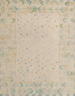 Abstract Light French Beige Brown Solid Rug, abs5385