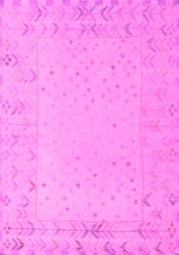 Solid Pink Modern Rug, abs5385pnk