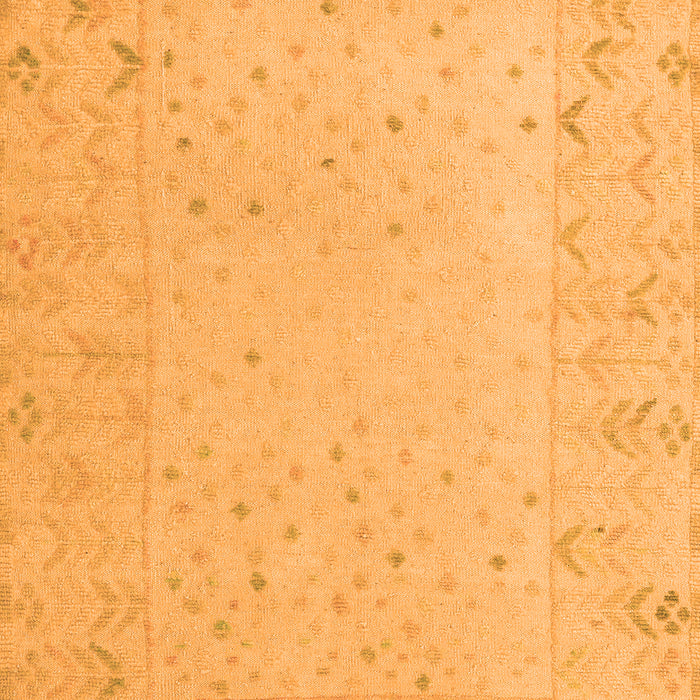 Solid Orange Modern Rug, abs5385org