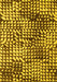 Machine Washable Abstract Yellow Modern Rug, wshabs5386yw