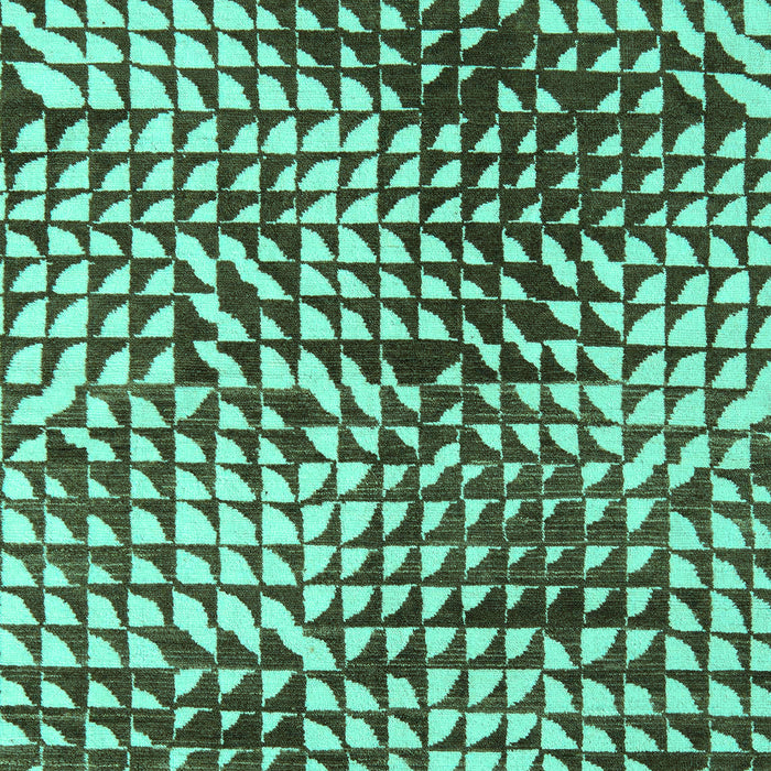 Abstract Turquoise Modern Rug, abs5386turq