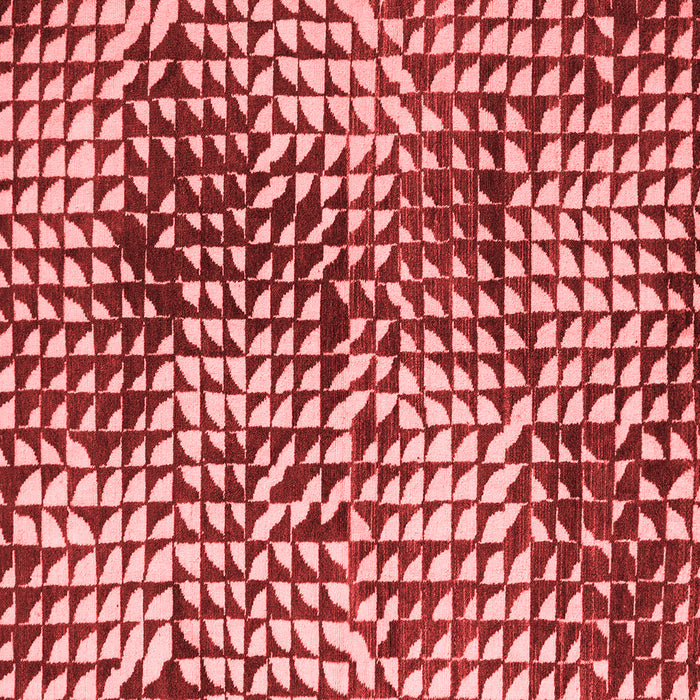 Machine Washable Abstract Red Modern Rug, wshabs5386red