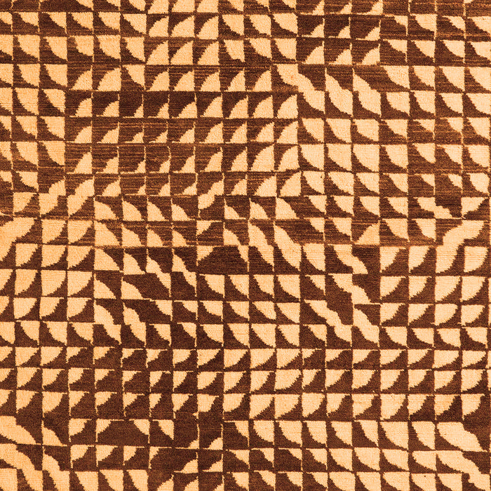 Abstract Orange Modern Rug, abs5386org