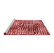 Modern Red Washable Rugs