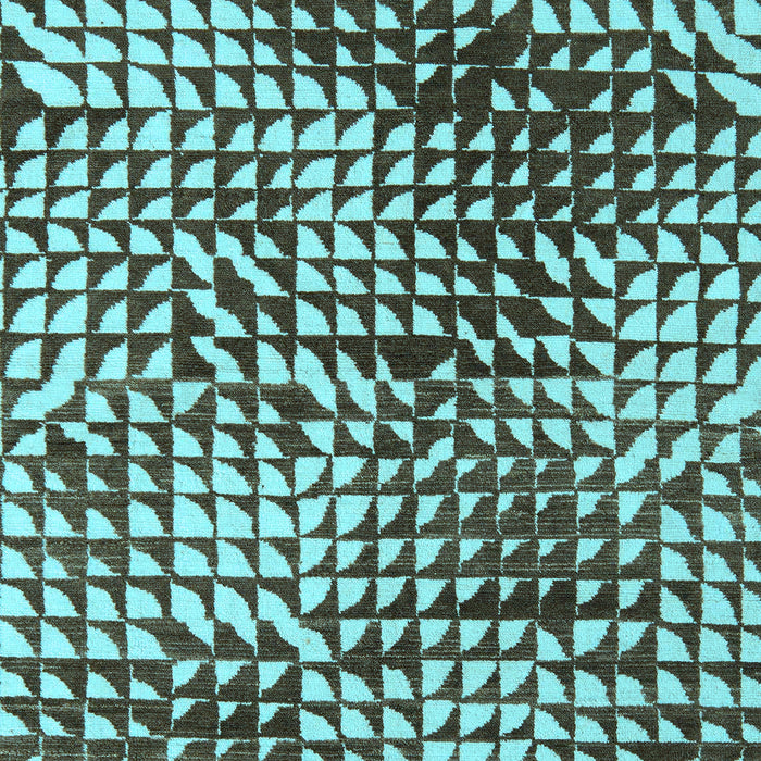 Abstract Light Blue Modern Rug, abs5386lblu