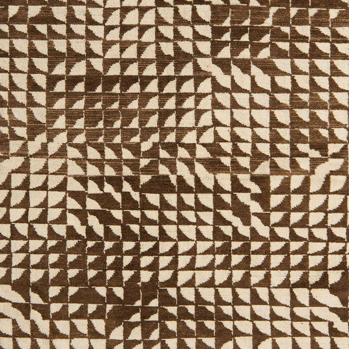 Machine Washable Abstract Brown Sugar Brown Rug, wshabs5386