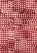 Abstract Red Modern Area Rugs