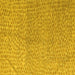 Square Abstract Yellow Modern Rug, abs5387yw