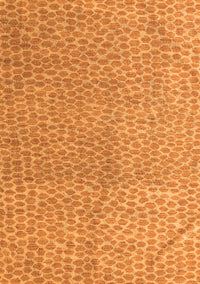 Abstract Orange Modern Rug, abs5387org