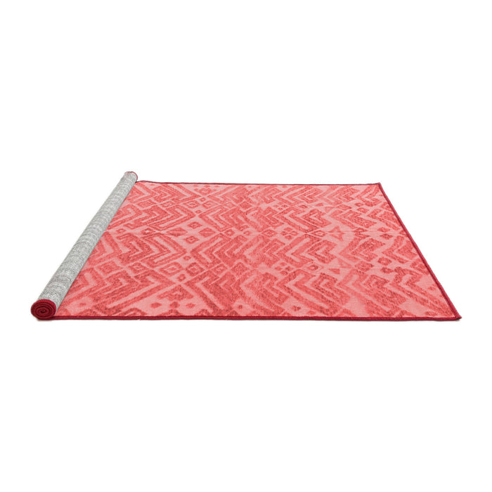 Modern Red Washable Rugs