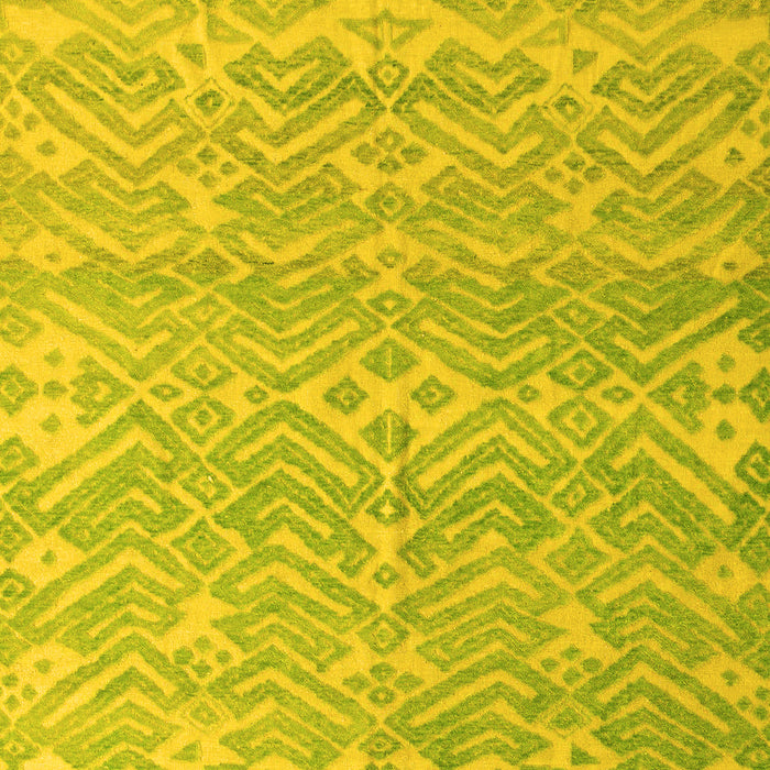 Abstract Yellow Modern Rug, abs5389yw