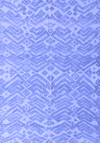 Abstract Blue Modern Rug, abs5389blu