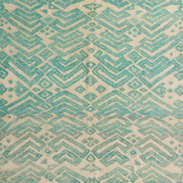 Abstract Green Modern Rug, abs5389