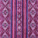 Square Abstract Purple Modern Rug, abs538pur