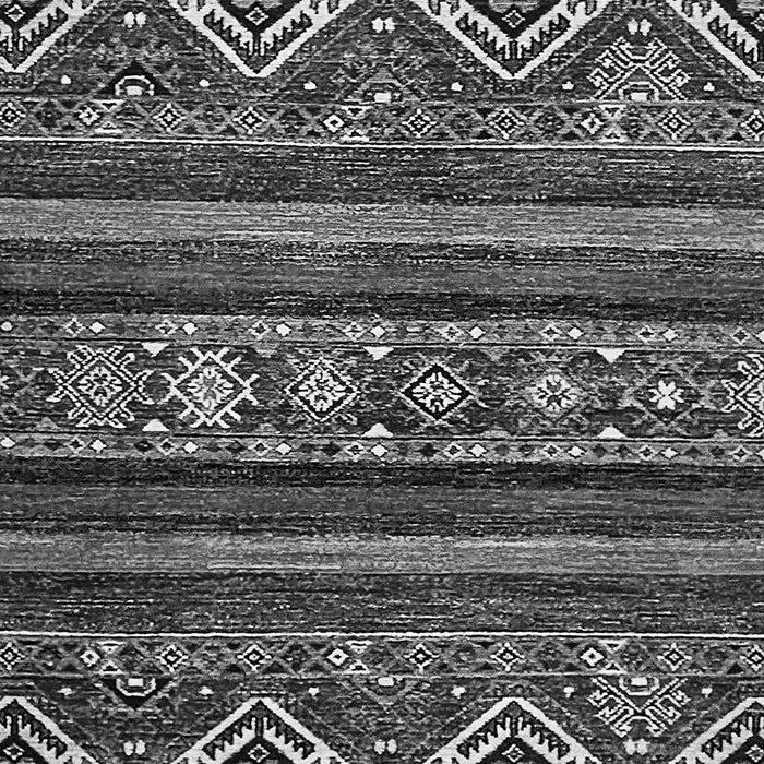 Machine Washable Abstract Gray Modern Rug, wshabs538gry