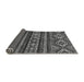 Sideview of Abstract Gray Modern Rug, abs538gry