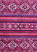 Abstract Pink Modern Rug, abs538pnk