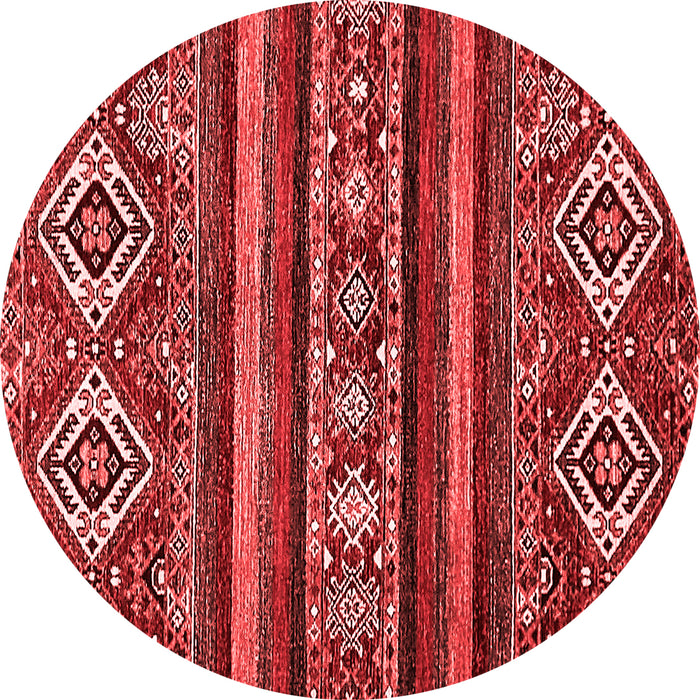 Abstract Red Modern Rug, abs538red