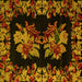 Square Medallion Yellow French Rug, abs5390yw