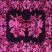 Square Medallion Pink French Rug, abs5390pnk