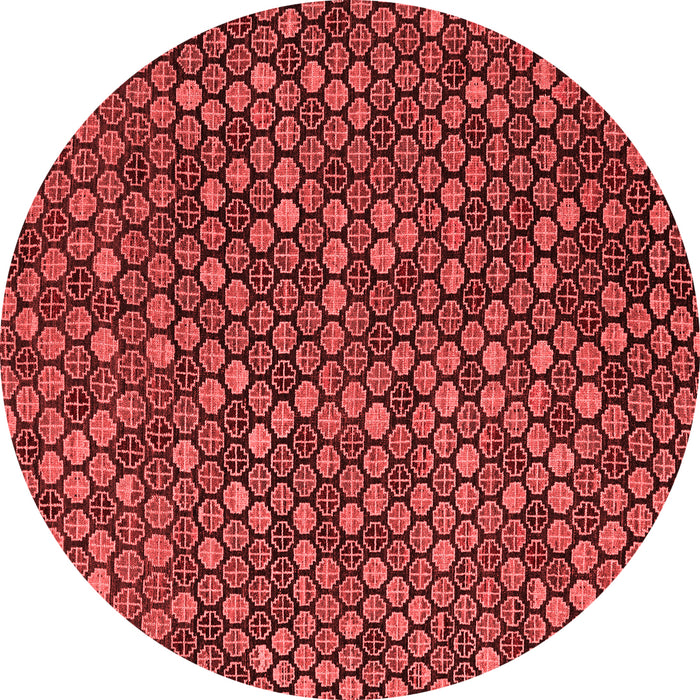Machine Washable Abstract Red Modern Rug, wshabs5391red