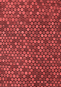 Abstract Red Modern Rug, abs5391red