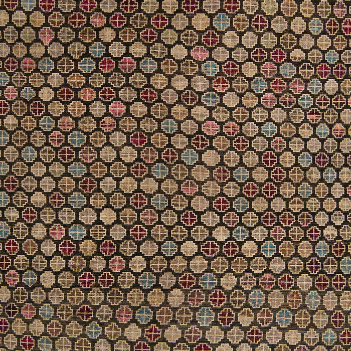 Machine Washable Abstract Night Red Rug, wshabs5391