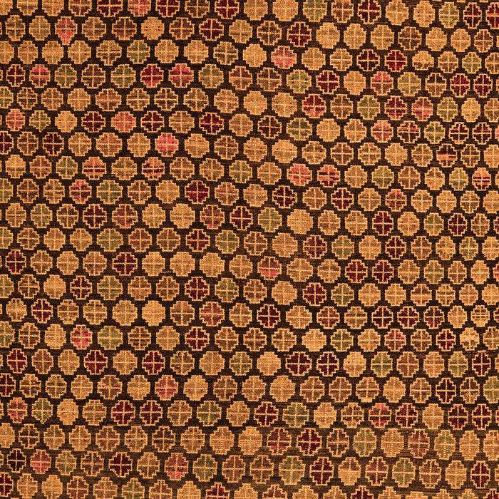 Abstract Orange Modern Rug, abs5391org