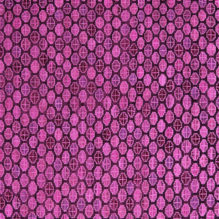 Square Machine Washable Abstract Pink Modern Rug, wshabs5392pnk