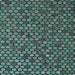 Square Machine Washable Abstract Light Blue Modern Rug, wshabs5392lblu