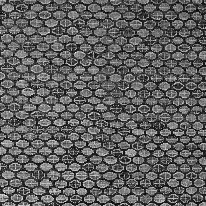 Square Machine Washable Abstract Gray Modern Rug, wshabs5392gry