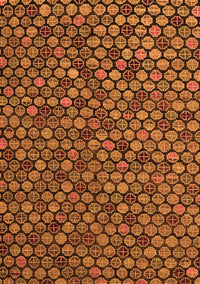 Abstract Orange Modern Rug, abs5392org