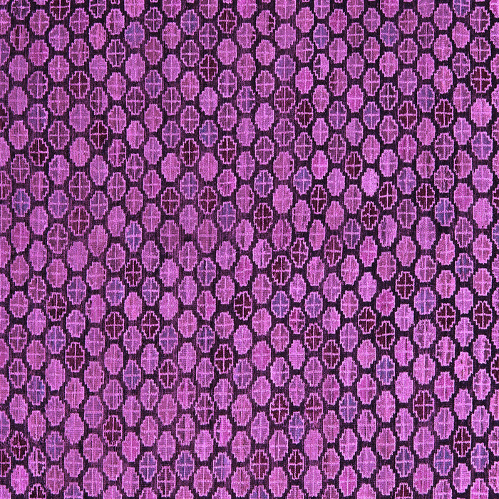 Square Machine Washable Abstract Purple Modern Area Rugs, wshabs5392pur