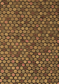 Abstract Brown Modern Rug, abs5392brn